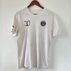 PSG Paris saint germain Messi 30 white T shirt size S